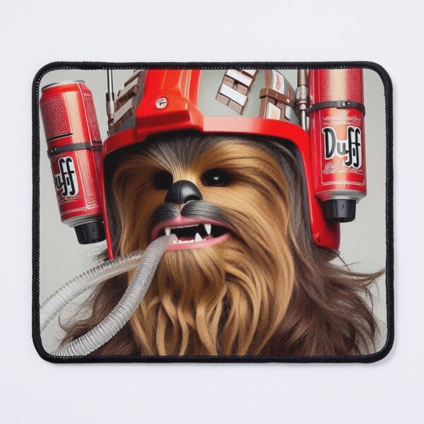 Item preview, "Chewbrewcca: The Fuzziest Fan in the Galaxy!" designed and sold by Print Fiction.