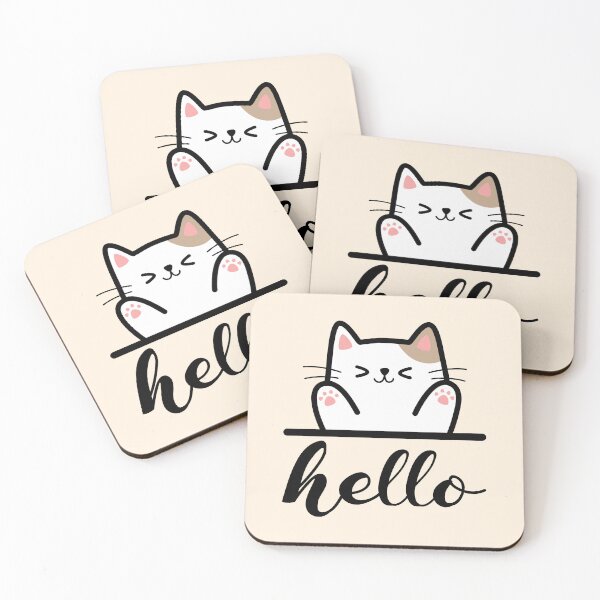 Item preview, Peek-a-Paw Kitty – Joyful Hide & Seek Vibes | The Design By Gao designed and sold by thedesignbygao.