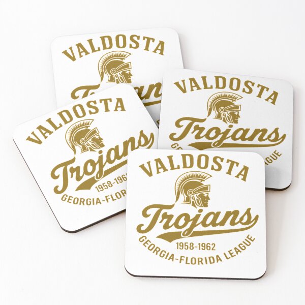 Item preview, Valdosta Trojans – Vintage Georgia–Florida League Baseball Logo (1958–1962) designed and sold by BackstopAndCo.