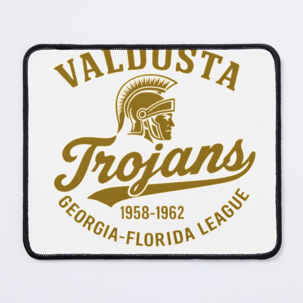 Item preview, Valdosta Trojans – Vintage Georgia–Florida League Baseball Logo (1958–1962) designed and sold by BackstopAndCo.