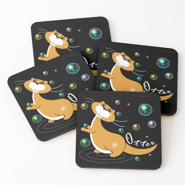 Item preview, Happy otter  designed and sold by Shirley cute art .
