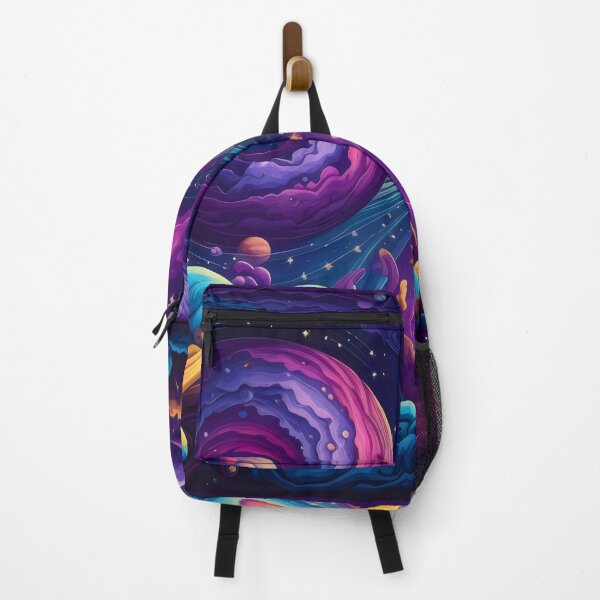 Item preview, Vibrant Cosmic art stars Galaxies Planets designed and sold by bukajart.