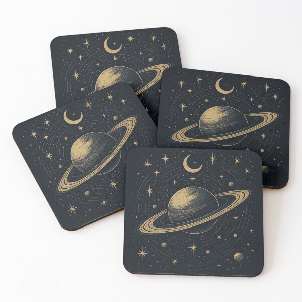 Item preview, Golden Planetary Map designed and sold by RYU & KOI DESIGNS.