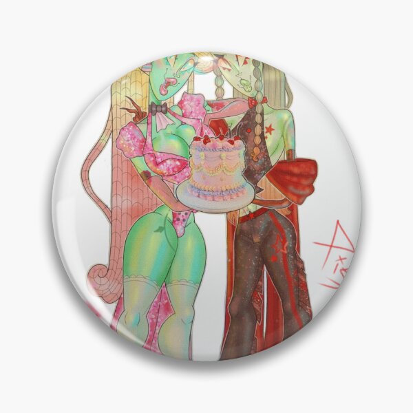 Item preview, Allie & Pierce "Double Trouble" twins birthday design designed and sold by Neon-Bombs.