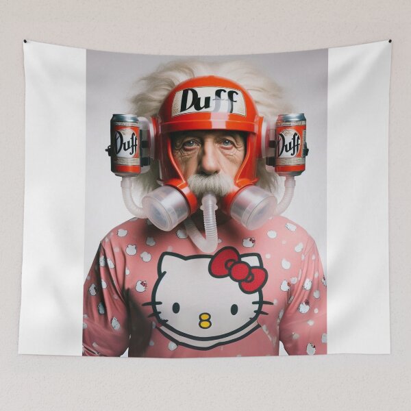 Item preview, "E=mc²ute: Einstein Goes Kawaii & Brewtastic!" designed and sold by Print Fiction.