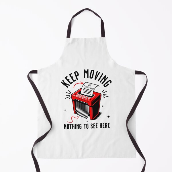 Item preview, Keep Moving Client List Paper Shredder Trump Cover-Up designed and sold by EthosWear.