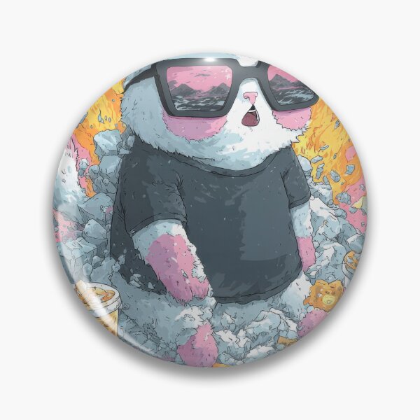 Item preview, Exploding Deadlines – Overworked Cat in Pink Chaos designed and sold by Tenalxp.