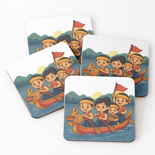 Item preview, Dragon Boat Race designed and sold by StckyRiceNStars.
