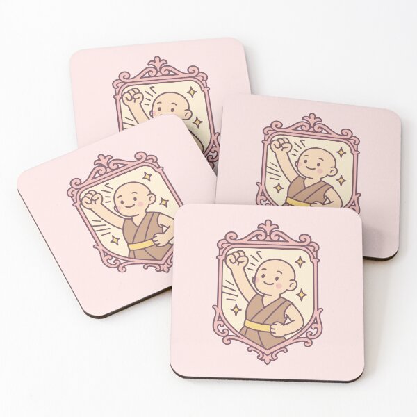 Item preview, Pastel Monk Emblem Fantasy TTRPG designed and sold by pixeptional.