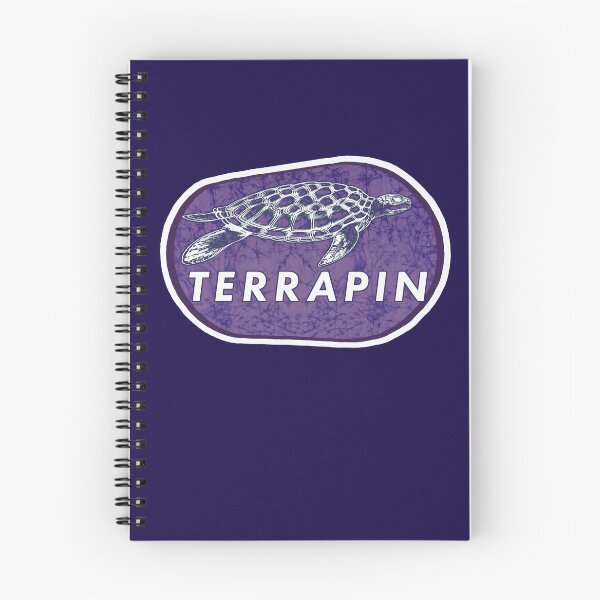 Item preview, Terrapin Turtle Batik Purple designed and sold by AuroraXGreen.