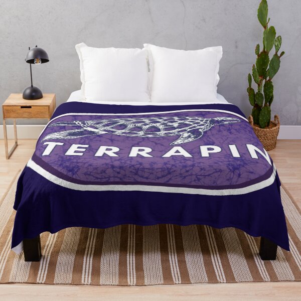 Item preview, Terrapin Turtle Batik Purple designed and sold by AuroraXGreen.