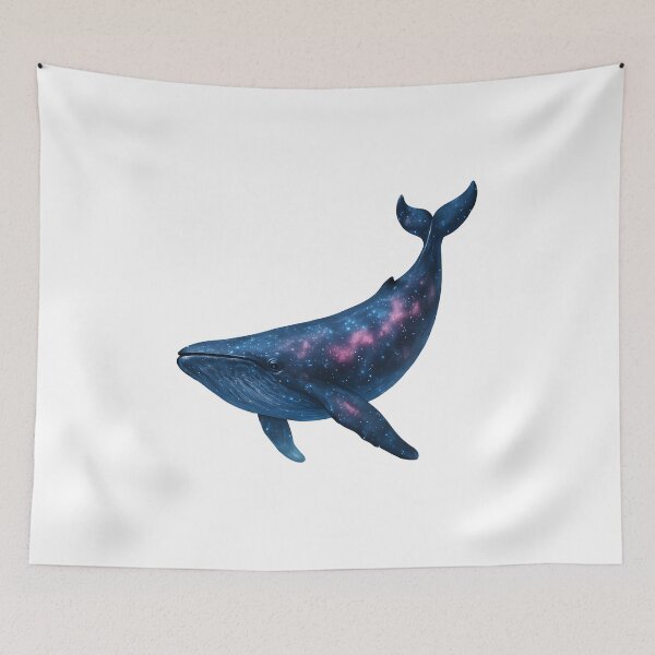 Item preview, Nebula Whale in Flight designed and sold by Nice-View.