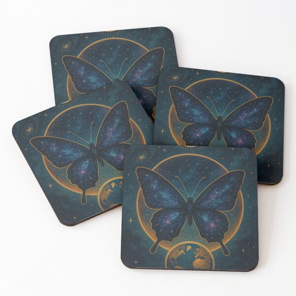 Item preview, Galactic Butterfly Awakening designed and sold by RYU & KOI DESIGNS.