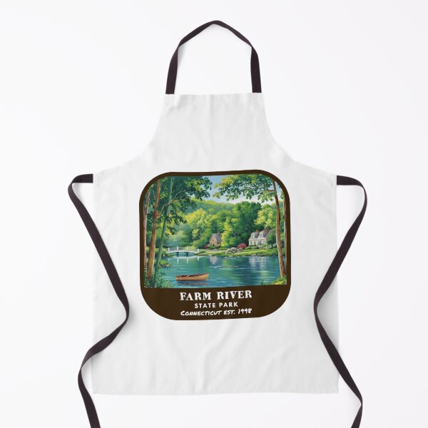 Item preview, Vintage Farm River State Park (Connecticut State Park) designed and sold by RabbitK.