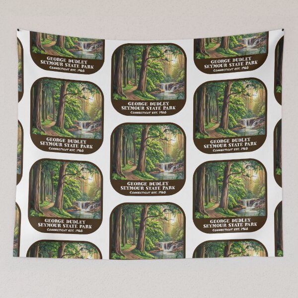 Item preview, Vintage George Dudley Seymour State Park (Connecticut State Park) designed and sold by RabbitK.