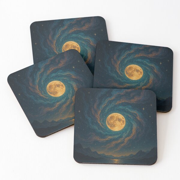 Item preview, Lunar Spiral Reflection designed and sold by RYU & KOI DESIGNS.