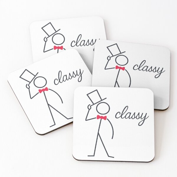 Item preview, STAY CLASSY - minimaliSTICK  designed and sold by CleverCulture.