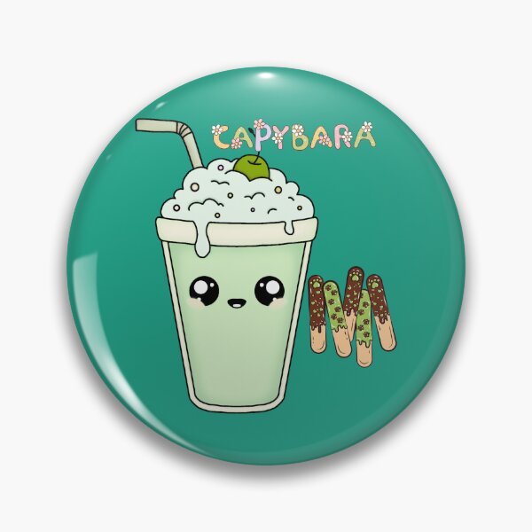 Item preview, kawaii milkshake cones classic sticker designed and sold by anandsiva2703.