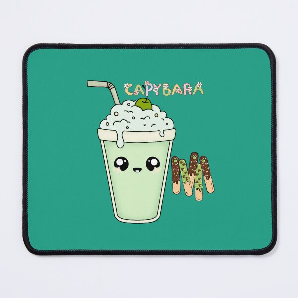 Item preview, kawaii milkshake cones classic sticker designed and sold by anandsiva2703.