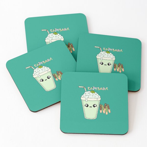 Item preview, kawaii milkshake cones classic sticker designed and sold by anandsiva2703.