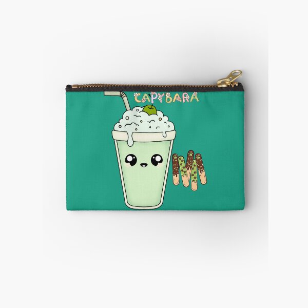 Item preview, kawaii milkshake cones classic sticker designed and sold by anandsiva2703.