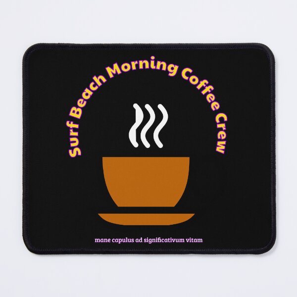 Item preview, Surf Beach Morning Coffee Crew designed and sold by JenGo Creative.