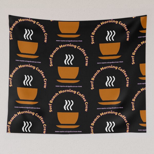 Item preview, Surf Beach Morning Coffee Crew designed and sold by JenGo Creative.