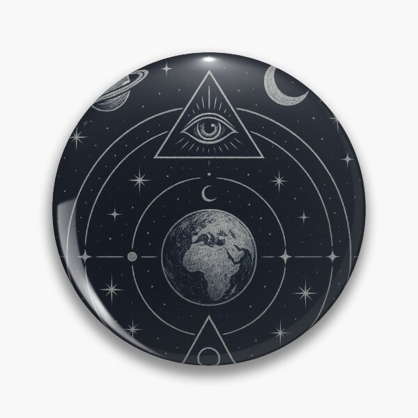 Item preview, Silver Earth & the Celestial Blueprint designed and sold by RYU & KOI DESIGNS.