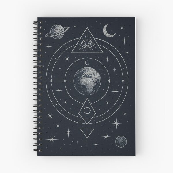 Item preview, Silver Earth & the Celestial Blueprint designed and sold by RYU & KOI DESIGNS.