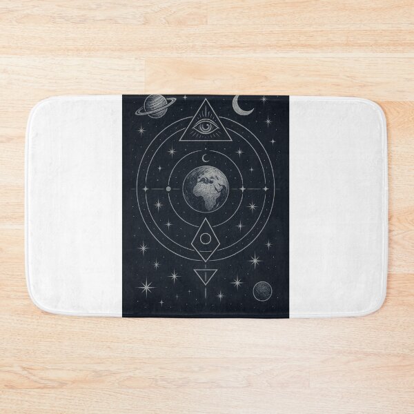 Item preview, Silver Earth & the Celestial Blueprint designed and sold by RYU & KOI DESIGNS.