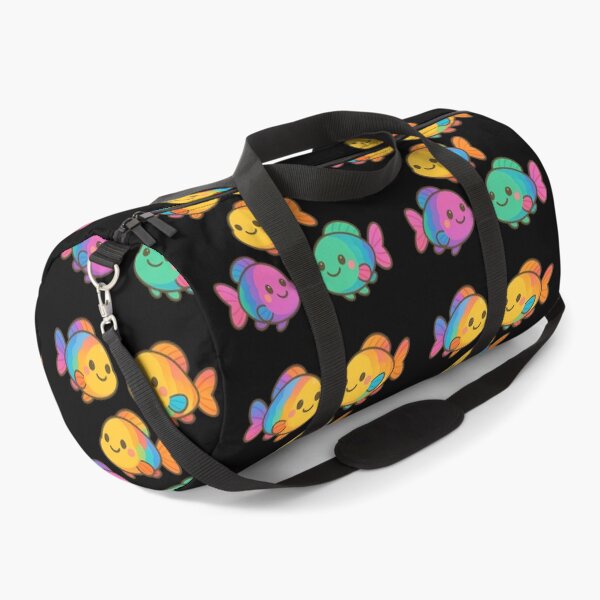 Item preview, Parrot Fish Kawaii Rainbow Ocean Friends designed and sold by DamioPolArt.