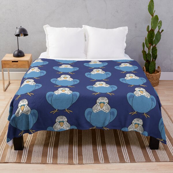 Item preview, Cool Blue Parakeet with Bold, Bright Spirit designed and sold by tayaan.