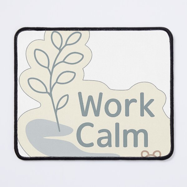 Item preview, Work Calm Home Office Sticker Pack designed and sold by TONSNAP.