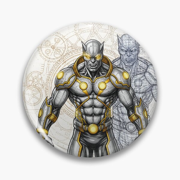 Item preview, Alchemim Panther Mech – Futuristic Hero Blueprint designed and sold by Priyanshu-kaii.