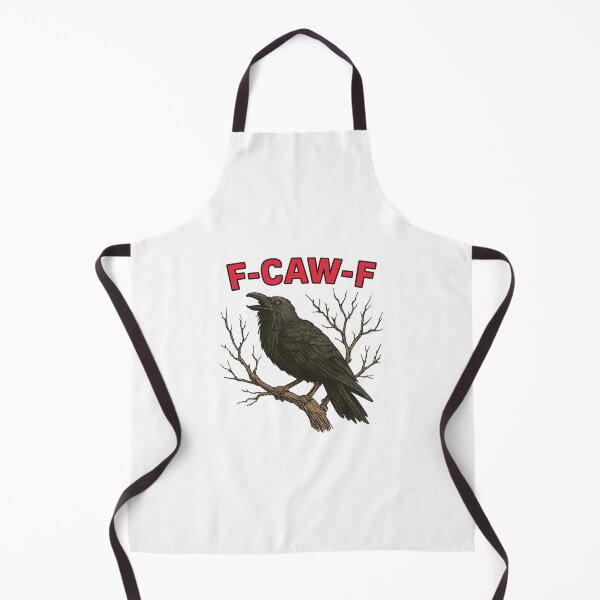 Item preview, Pájaro negro - Cuervo gracioso, F-Caw-F designed and sold by OneSharkx.