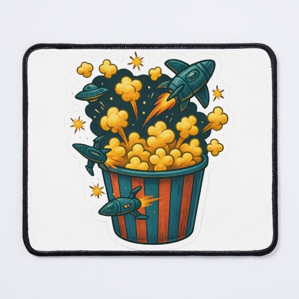 Item preview, Galactic Popcorn War designed and sold by Papurica.