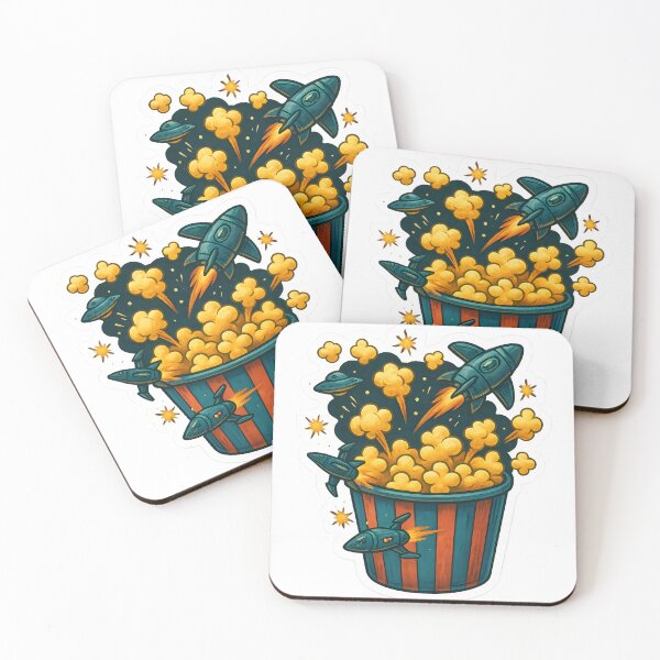 Item preview, Galactic Popcorn War designed and sold by Papurica.
