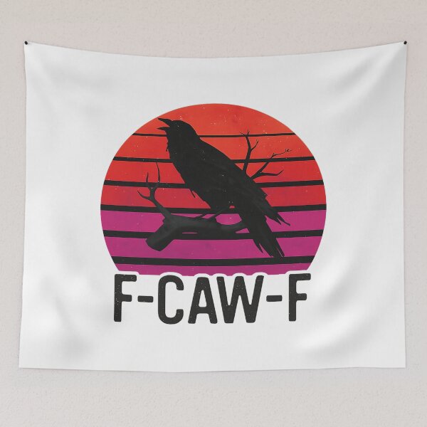 Item preview, F-Caw-F Funny Crow designed and sold by OneSharkx.