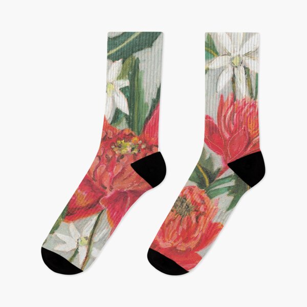 Item preview, Waratah and Flannel Flower  designed and sold by Helen Ashley.