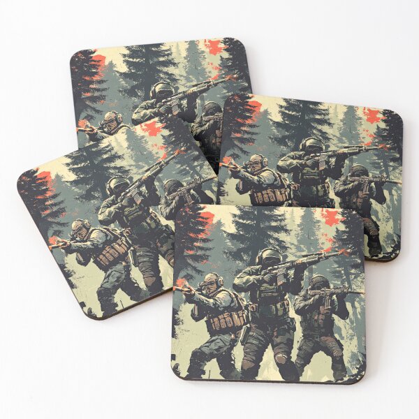 Item preview, Midnight Combat Patrol Marching Into Heavy Fire designed and sold by Piotrek0001.