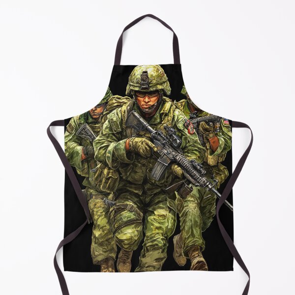 Item preview, Soldiers Push Forward Under Fire And Pressure designed and sold by Piotrek0001.