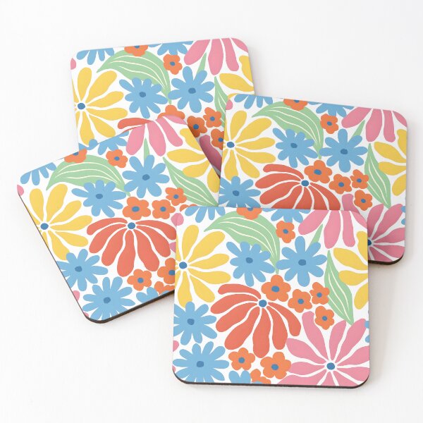 Item preview, Vibrant Floral Pattern – Bright, Bold Flowers in Colorful Blooms Throw Pillow designed and sold by FestivityFinds.
