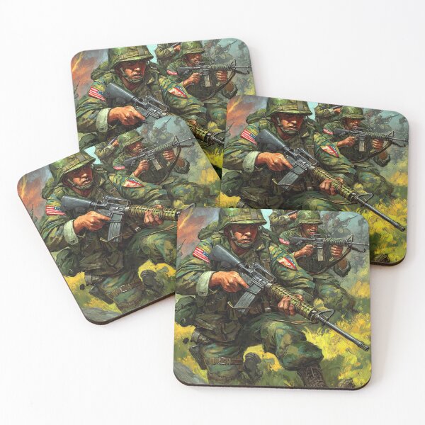 Item preview, Combat Veterans March Together Into Violent Storm designed and sold by Piotrek0001.