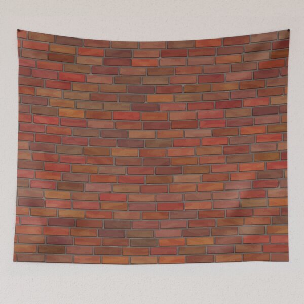Item preview, Red Brick Wall Texture, Brick Pattern Duvet Cover designed and sold by Josinta.