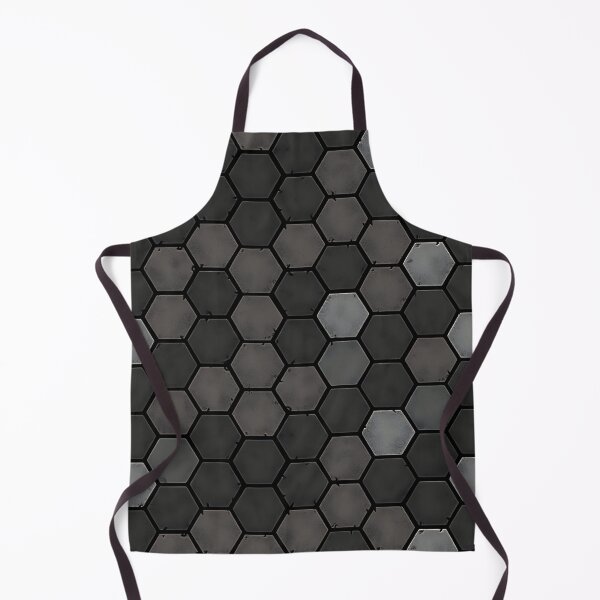Item preview, SpaceX Hex Tile: Distressed Heat Shield Pattern designed and sold by Chilly Lizard.