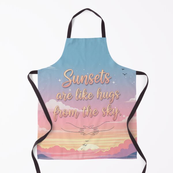 Item preview, Sunsets are embraces from heaven – Poetic and soft design designed and sold by EsenciaZen.