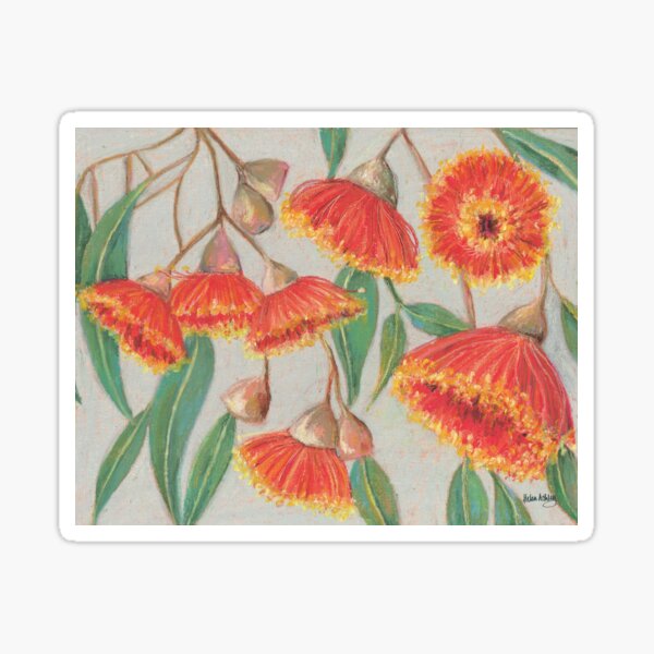 Item preview, Red Flowering Gum designed and sold by Helen Ashley.