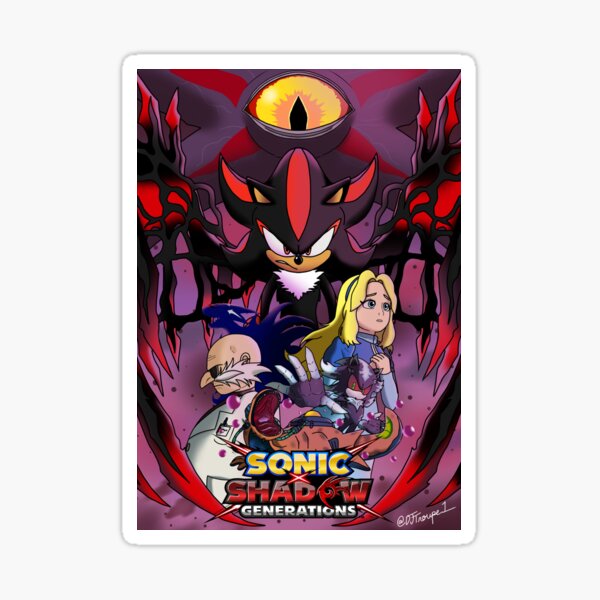 Item preview, Sonic X Shadow Generations Fanmade Poster designed and sold by DJtroupe's Artwork.