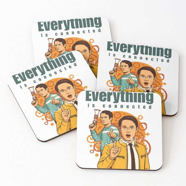 Item preview, Everything is Connected – Dirk Gently Vibes designed and sold by LunaLoop.