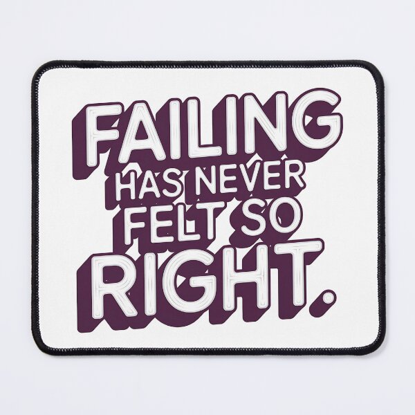 Item preview, Failing Has Never Felt So Right | Funny Foster Fail Pet Adoption designed and sold by CuteDesignables.